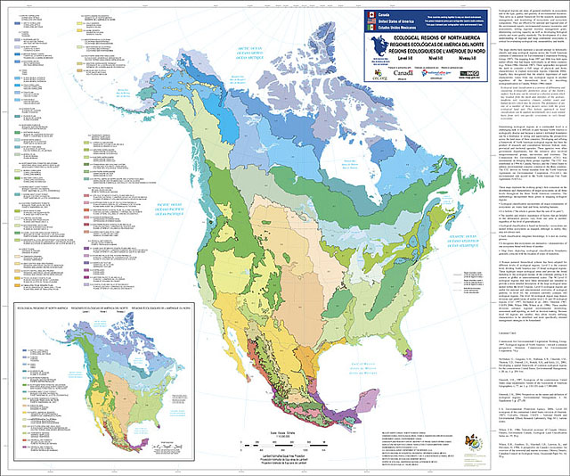 Level II Ecoregions of North America